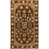Antique Khotan Carpet from East Turkestan