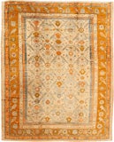 Antique Turkish Angora Oushak Oriental Rug / Carpet