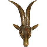 Wooden Mounted Deer Head