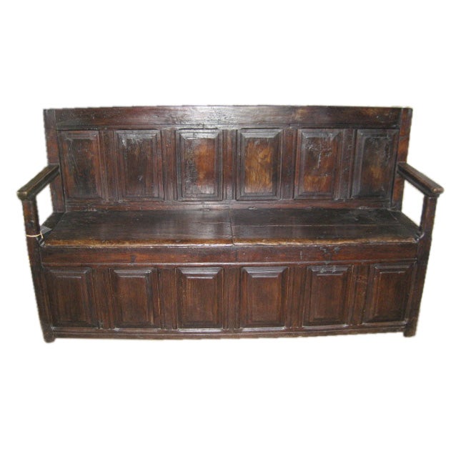 Vintage Church Bench