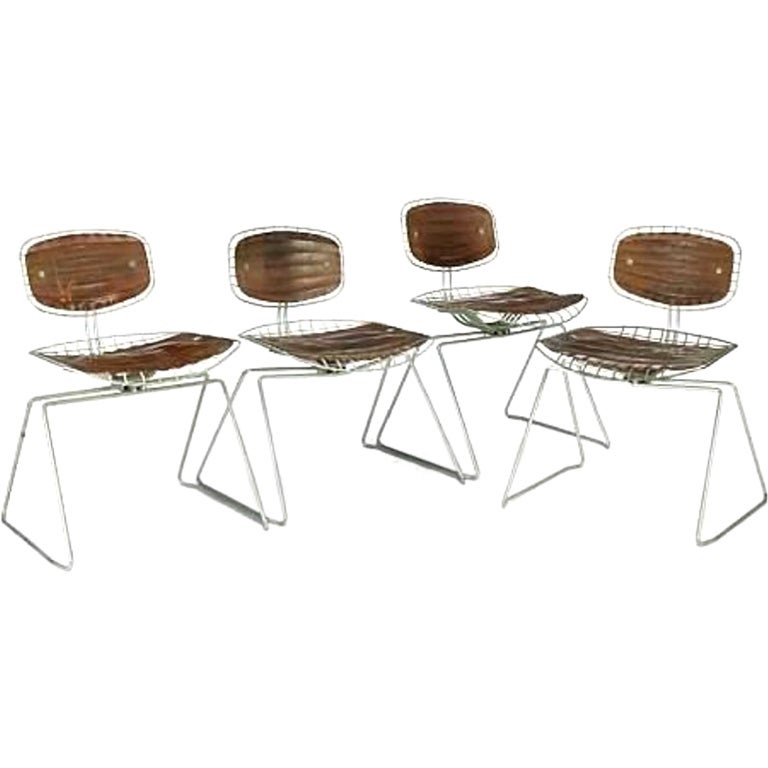 Michel Cadestin and Georges Laurent Pompidou Chairs