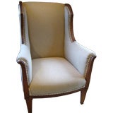 Antique Wing Back Corner Chair