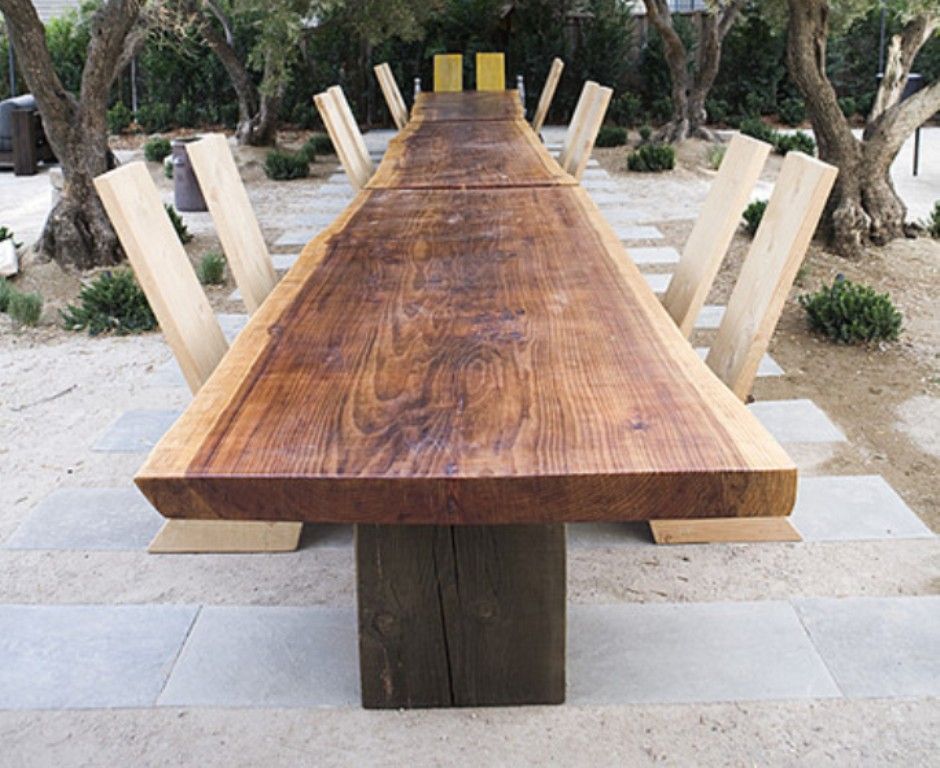 redwood tables for sale
