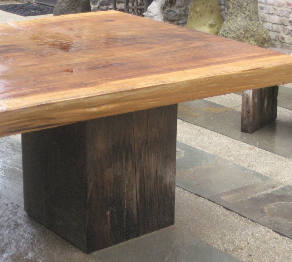 redwood table for sale