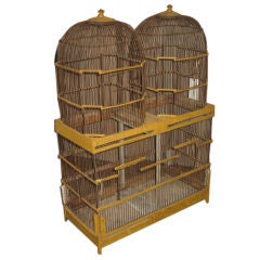 Vintage Yellow Birdcage 11