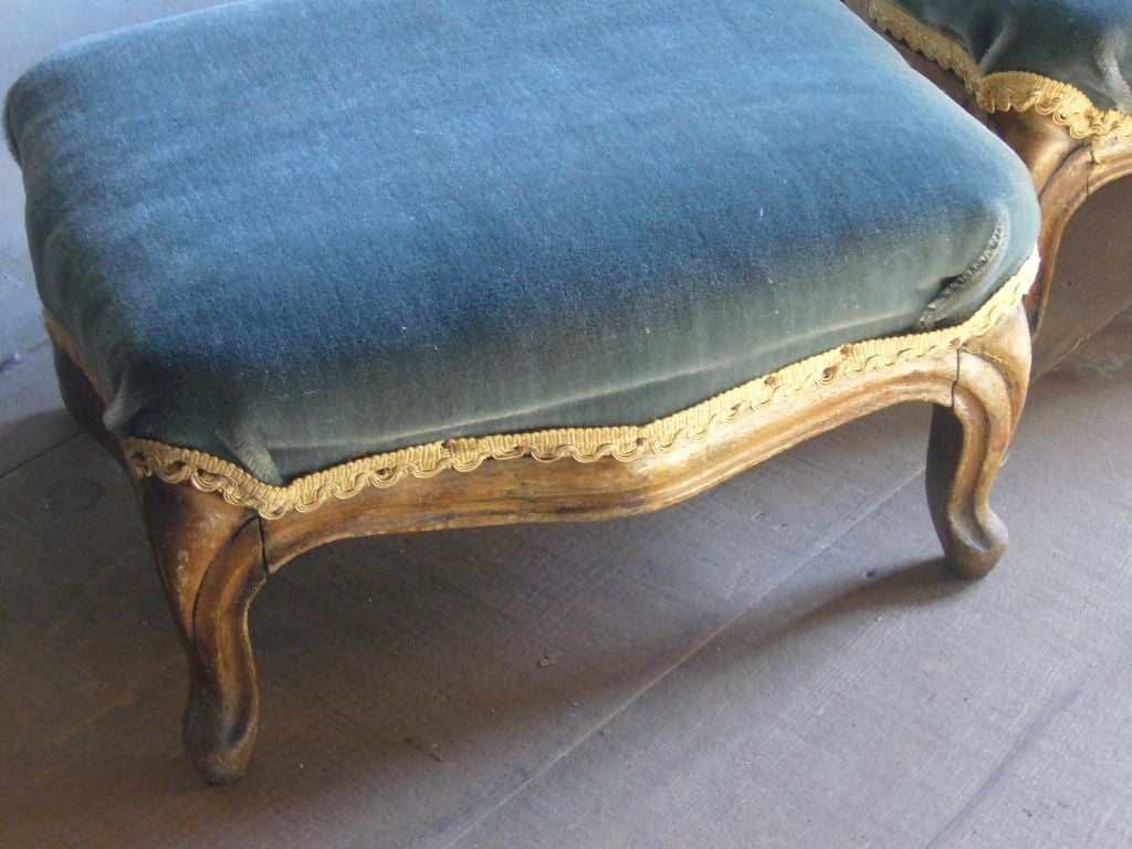 Pair of "Tabourets" Foot Stools