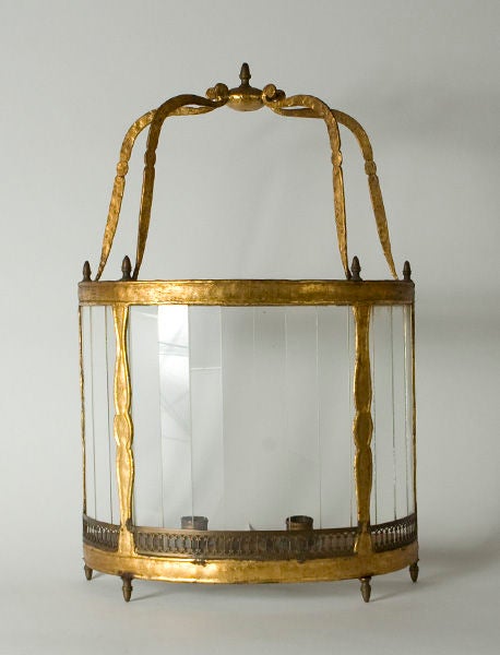 Pair of Gilded Sconces