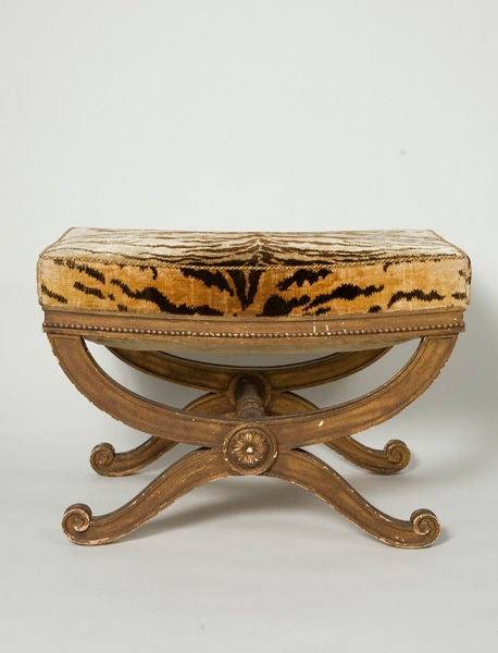 Pair of Neoclassical Style Stools