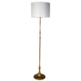 Vintage Tiffany Gilt Bronze Floor Lamp