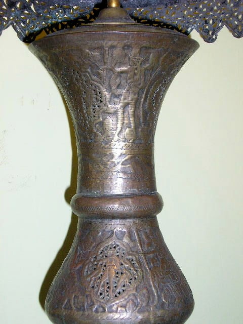 antique moroccan floor lamp