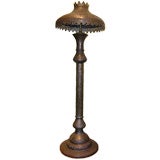 Moroccan Pierced Brass Floor Lamp