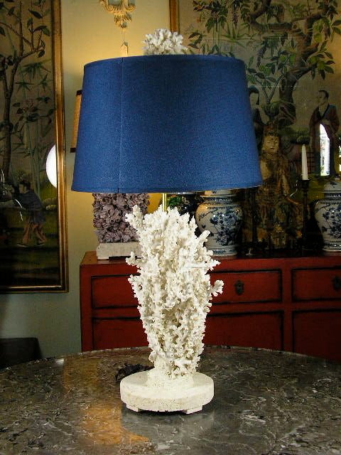 real coral lamp