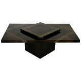 Maison Lancel High Gloss Swivel Top Coffee Table