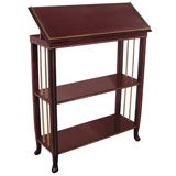 Antique Vienna Secession etagere with adjustable top shelf