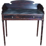 A Fine American Or English Paint-decorated Dressing Table