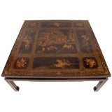 Antique A 19th Century Japanned Coffee Table