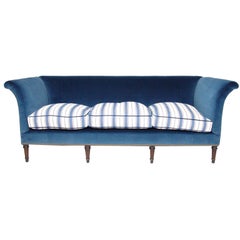 A Classic Edwardian Mahogany Sofa Upholstered by Branca