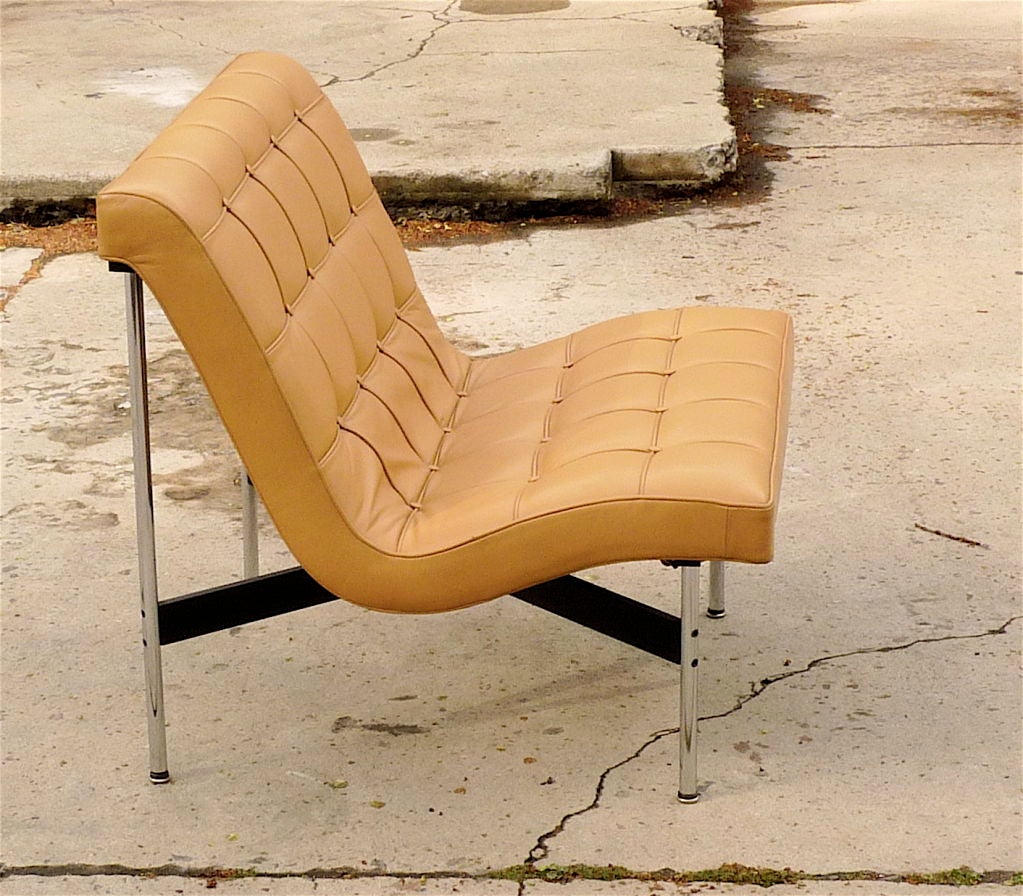 Katavolos/Littell/Kelly Lounge Chair Design for Laverne 1952