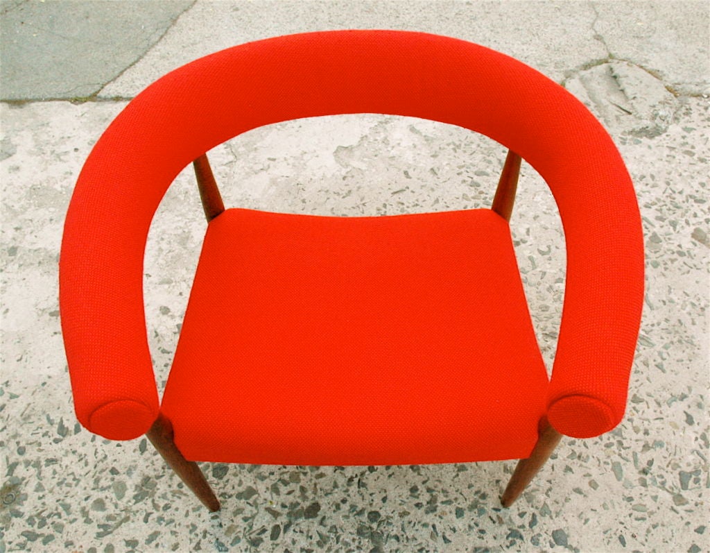 Pair of Nanna and Jorgen Ditzel Ring Chairs aka 