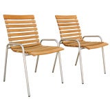 Robin Day Outdoor Chairs for Lister