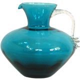 Mid-Century Hand Blown Glass Vase