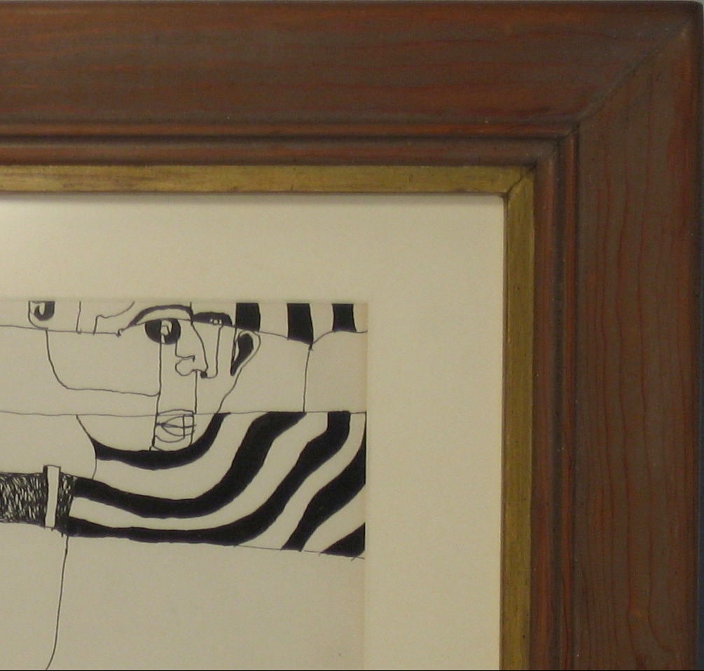 Richard Karwoski Ink Drawing
