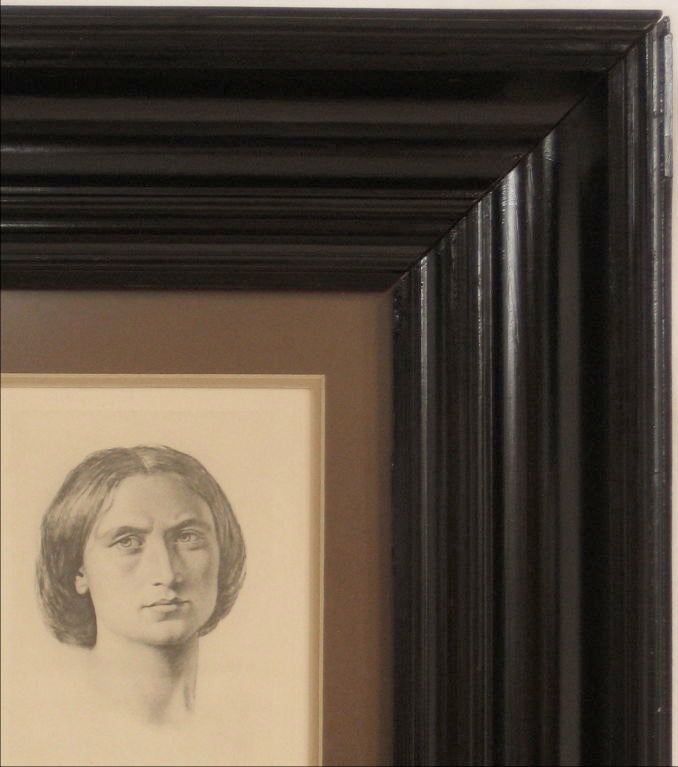 Early 20th Century Black and White Portrait