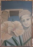 Mid Century Still Life with Classical Bust