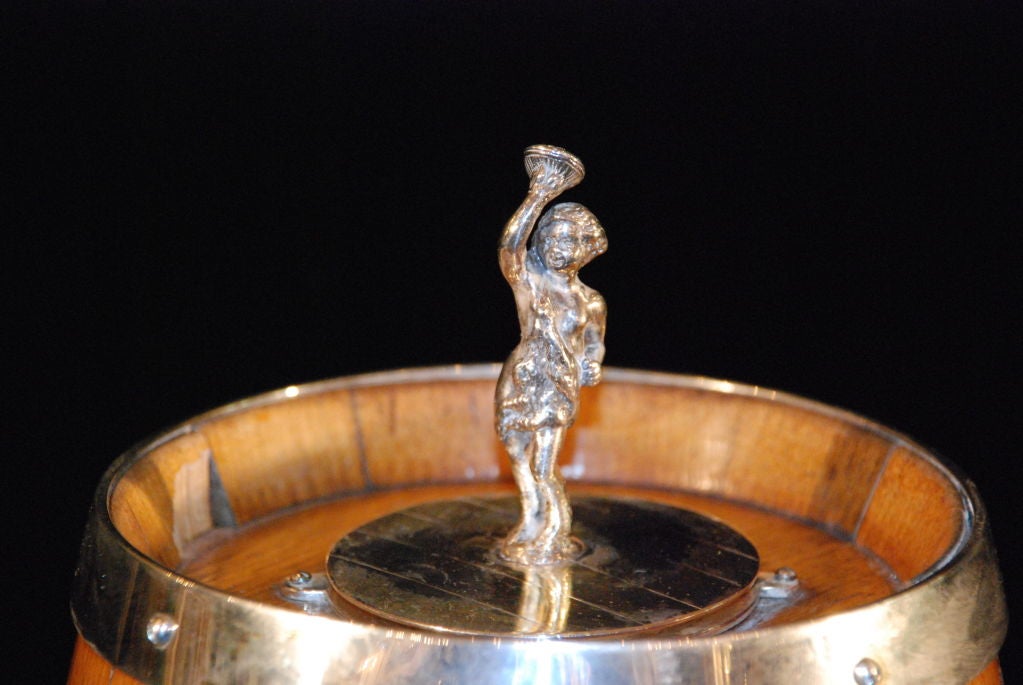 Antique English Brandy Barrel