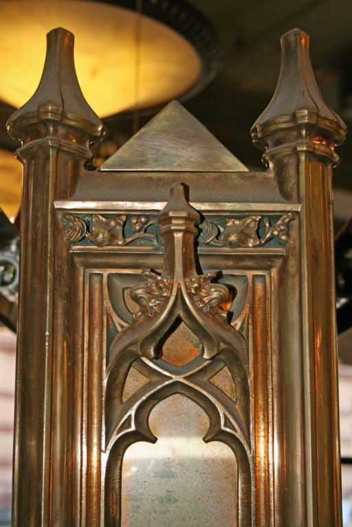 This brass building directory once graced each floor of the majestic Woolworth building. Designed by architect Cass Gilbert, and completed in 1913, it is an impressive sixty story Neo-Gothic tower that still stands in its 233 Park Place, New York