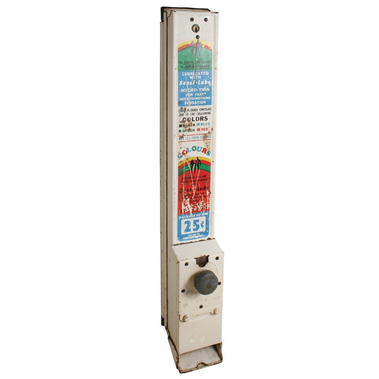 Vintage Condom Machine