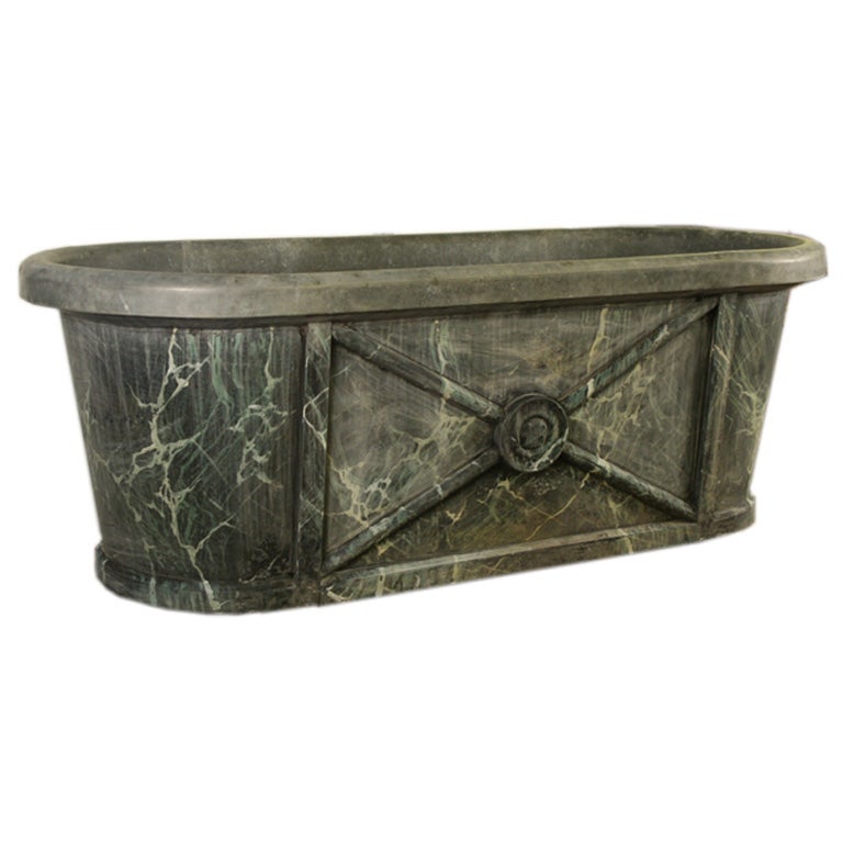 Zinc Tub at 1stDibs