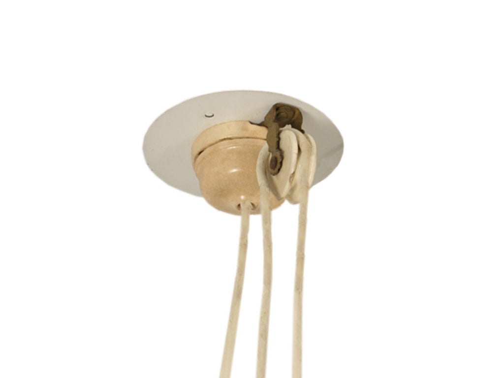 American Adjustable Height Hanging Light with Counter Weight