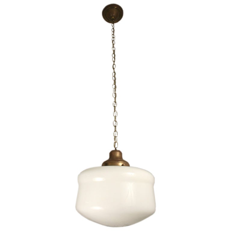 Antique Schoolhouse Light