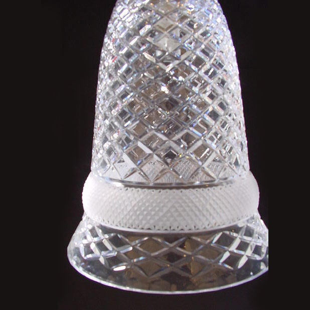 Medium Bell Shaped Crystal Pendant