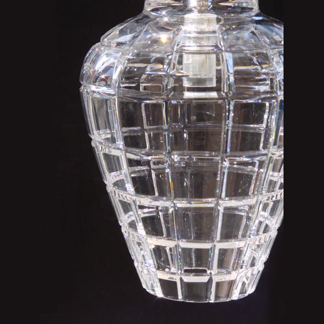 Lantern Shaped Crystal Pendant Light