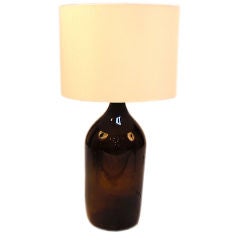 19th Century Bottle Lamp
