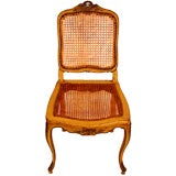 Used Set of Eight Carved Timber Dining Chairs