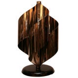 Curved Metal Table Lamp