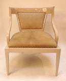 Low Lacquered Chair by Martinsville America