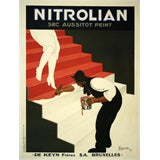 Nitrolian Quick Drying Paint , Cappiello Original Vintage Poster