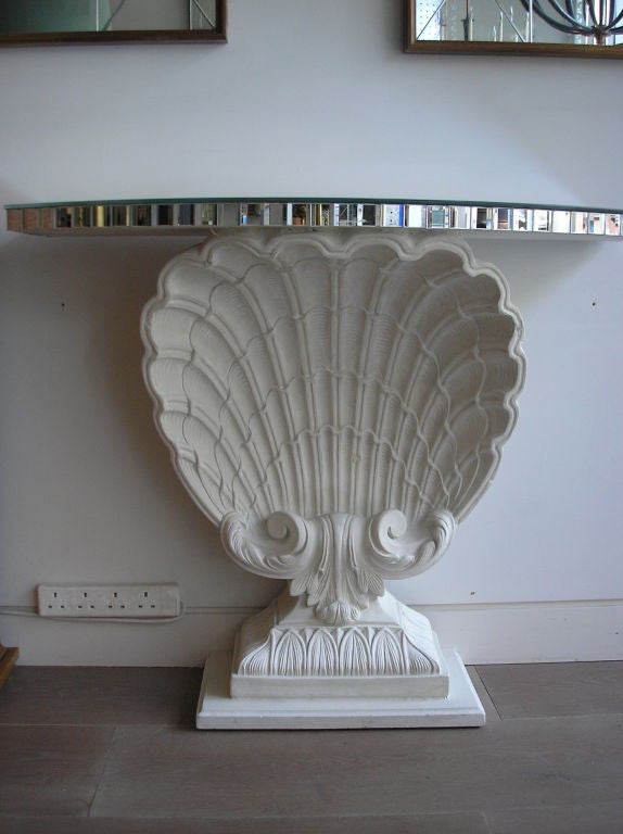 Console table in the manner of Serge Roche