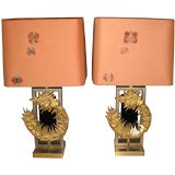 Vintage Pair of table lamps