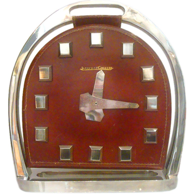 Large Jaeger-LeCoultre Clock For Sale