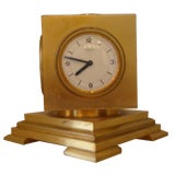 Vintage An Hermes Desk Clock