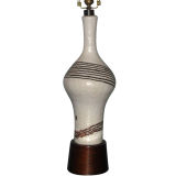 Vintage GUIDO GAMBONE CERAMIC LAMP