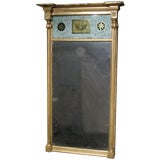 Used Fine Sheraton Gilded Architectural Mirror