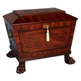 Antique Regency Mahogany Cellarette