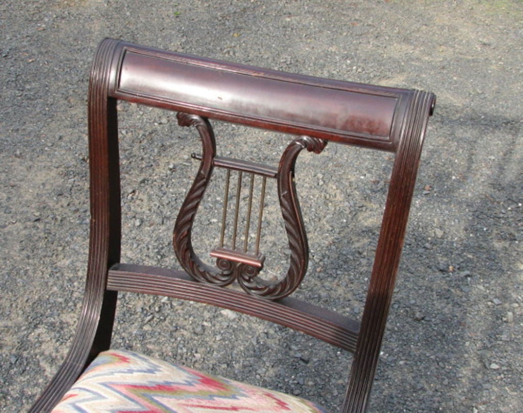 Classical Mahogany Window Bench
