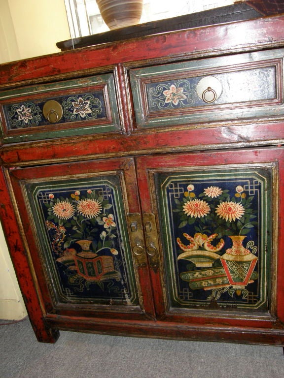ANTIQUE CHINESE SIDEBOARD SERVER BUFFET ALTAR COFER CA 1880 1